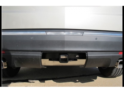 Фаркоп Draw-Tite под американский квадрат с лючком в бампере, без шара и вставки 50x50 мм для Cadillac XT5 2016-2021